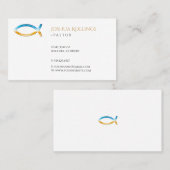 Christlicher Pastor | elegant Visitenkarte (Vorne/Hinten)