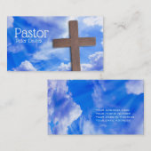 Christlicher Pastor, Geschäftskarte Visitenkarte (Vorne/Hinten)