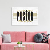 Christlicher Pastor Leinwanddruck (Insitu (Wohnzimmer))
