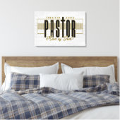 Christlicher Pastor Leinwanddruck (Insitu (Schlafzimmer))