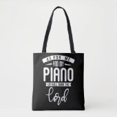 Christlicher Pianist Religiöse Musik Lord Piano Pl Tasche (Vorderseite)
