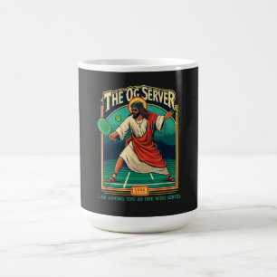 Christlicher Pickleball Jesus Kaffeetasse