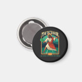 Christlicher Pickleball Jesus Magnet (Vorderseite/Rückseite)