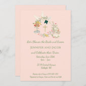 Christlicher Polterabend Einladung, Verlobung Einladung (Vorne/Hinten)