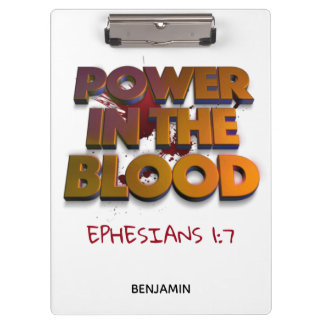 Christlicher Power in der Meldung zur Blutrettung Klemmbrett