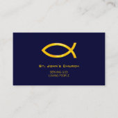 Christlicher Priester | Pastor-| Visitenkarte (Vorderseite)