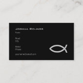 Christlicher Priester | Pastor-| Visitenkarte (Rückseite)