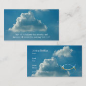 Christlicher Priester | Pastor-| Visitenkarte (Vorne/Hinten)