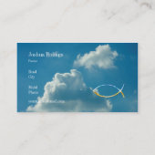 Christlicher Priester | Pastor-| Visitenkarte (Rückseite)