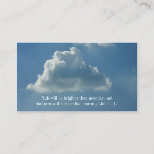 Christlicher Priester | Pastor-| Visitenkarte (Vorderseite)