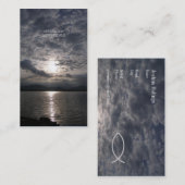 Christlicher Priester | Pastor-| Visitenkarte (Vorne/Hinten)