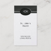 Christlicher Priester | Pastor-| Visitenkarte (Vorderseite)