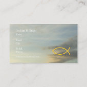 Christlicher Priester | Pastor-| Visitenkarte (Rückseite)