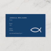 Christlicher Priester | Pastor-| Visitenkarte (Rückseite)