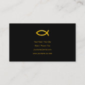 Christlicher Priester | Pastor-| Visitenkarte (Rückseite)