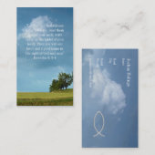 Christlicher Priester | Pastor-| Visitenkarte (Vorne/Hinten)