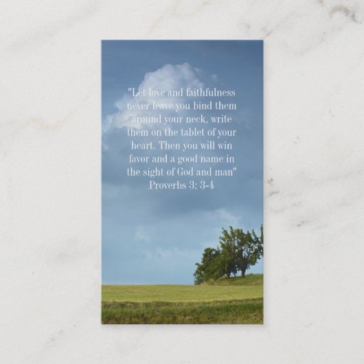 Christlicher Priester | Pastor-| Visitenkarte (Vorderseite)