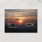 Christlicher Priester | Pastor-| Visitenkarte (Rückseite)