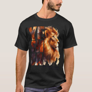 Christlicher religiöser Gott Jesus Glaube Der Löwe T-Shirt