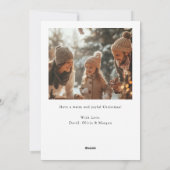 Christlicher religiöser Ruhm zu Gott Weihnachten F (Rückseite)