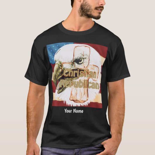 Christlicher Republikaner T-Shirt (Vorderseite)