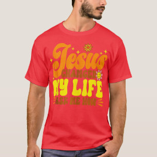 Christlicher Retro Jesus veränderte mein Leben Fra T-Shirt