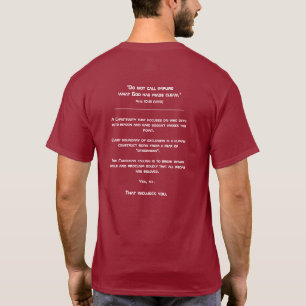 Christlicher Ruf T-Shirt (RRR-Logo)