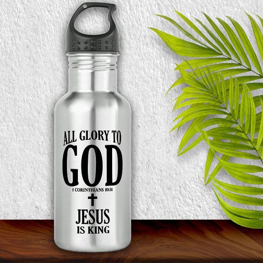 Christlicher Ruhm Edelstahlflasche