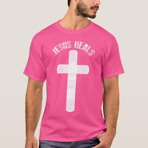 Christlicher Runner betet härter Religion Fai T-Shirt