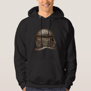 Christlicher Rüstungshut der Erlösung Hoodie