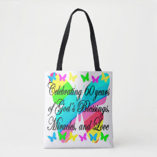 CHRISTLICHER SCHALTFLY 60. GEBURTSTAG TASCHE
