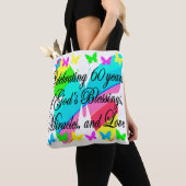 CHRISTLICHER SCHALTFLY 60. GEBURTSTAG TASCHE (Von Nahem)