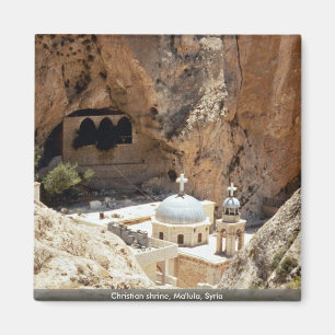 Christlicher Schrein, Ma'lula, Syrien Magnet