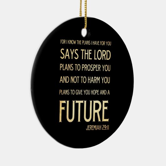 Christlicher schriftmäßiger Bibel-Vers - Keramikornament (Rechts)