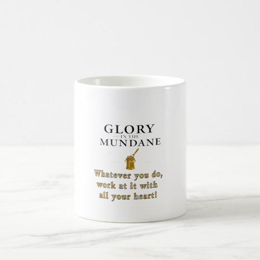 Christlicher Service-Becher Kaffeetasse (Mittel)