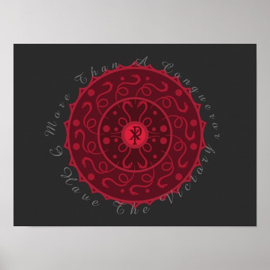Christlicher Sieg Poster (Vorne)