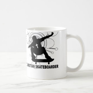 Christlicher Skateboarder Kaffeetasse