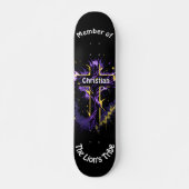 Christlicher Skater Personalisiertes Mitglied der Skateboard (Vorne)