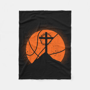 Christlicher Sketch Jesus Christus Sketch Religiös Fleecedecke