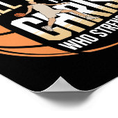 Christlicher Skettelplayer, den ich alle Dinge mac Poster (Ecke)