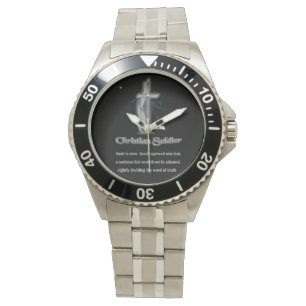 Christlicher Soldat Armbanduhr