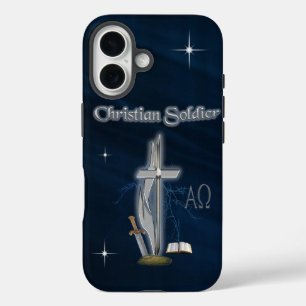 Christlicher Soldat iPhone 16 Hülle