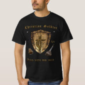 Christlicher Soldat T-Shirt (Vorderseite)