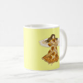 Christlicher Sonnenblumengel Kaffeetasse (VorderseiteRechts)