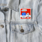 Christlicher Spaß Cartoon Funny Button (Beispiel)