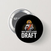 Christlicher Spaß Gridiron Gam Button (Vorne & Hinten)