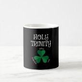 Christlicher St Patricks Day - Kleeblatt Dreifalti Kaffeetasse (Mittel)