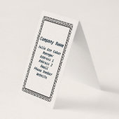 Christlicher Stein Gebet Angel Statue Lila Visitenkarten (Rückseite)