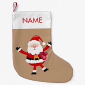 Christlicher Strumpf bestickt mit individuelle Nam Kleiner Weihnachtsstrumpf (Vorderseite)