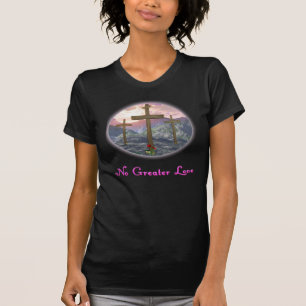 Christlicher T - Shirt mit drei Kreuzen